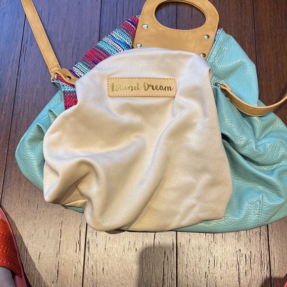 Abbacino baby blue cross body bag - Picture 4 of 4